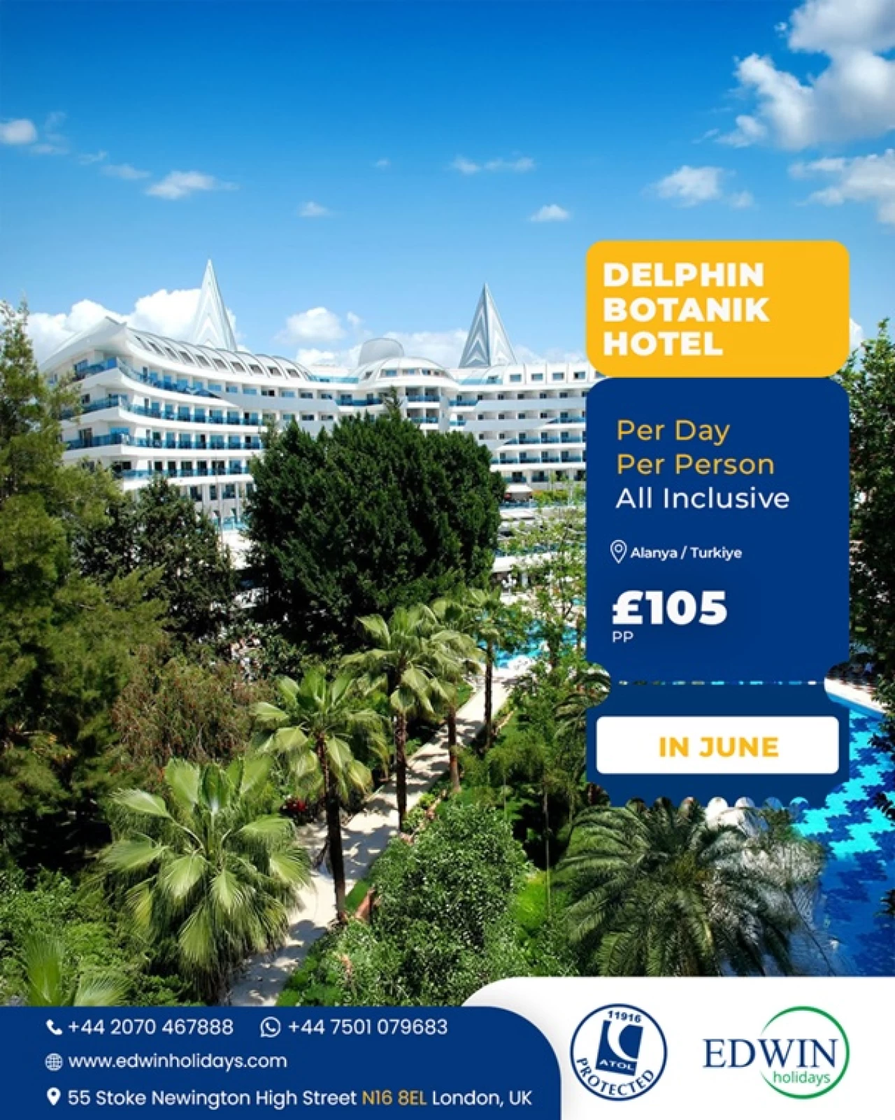 Delphin Botanik Hotel Alanya 
